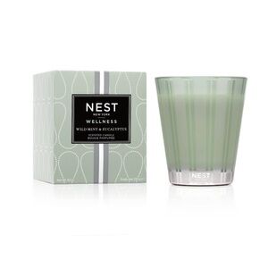 NIB NEST New York Wild Mint & Eucalyptus Classic Scented Candle